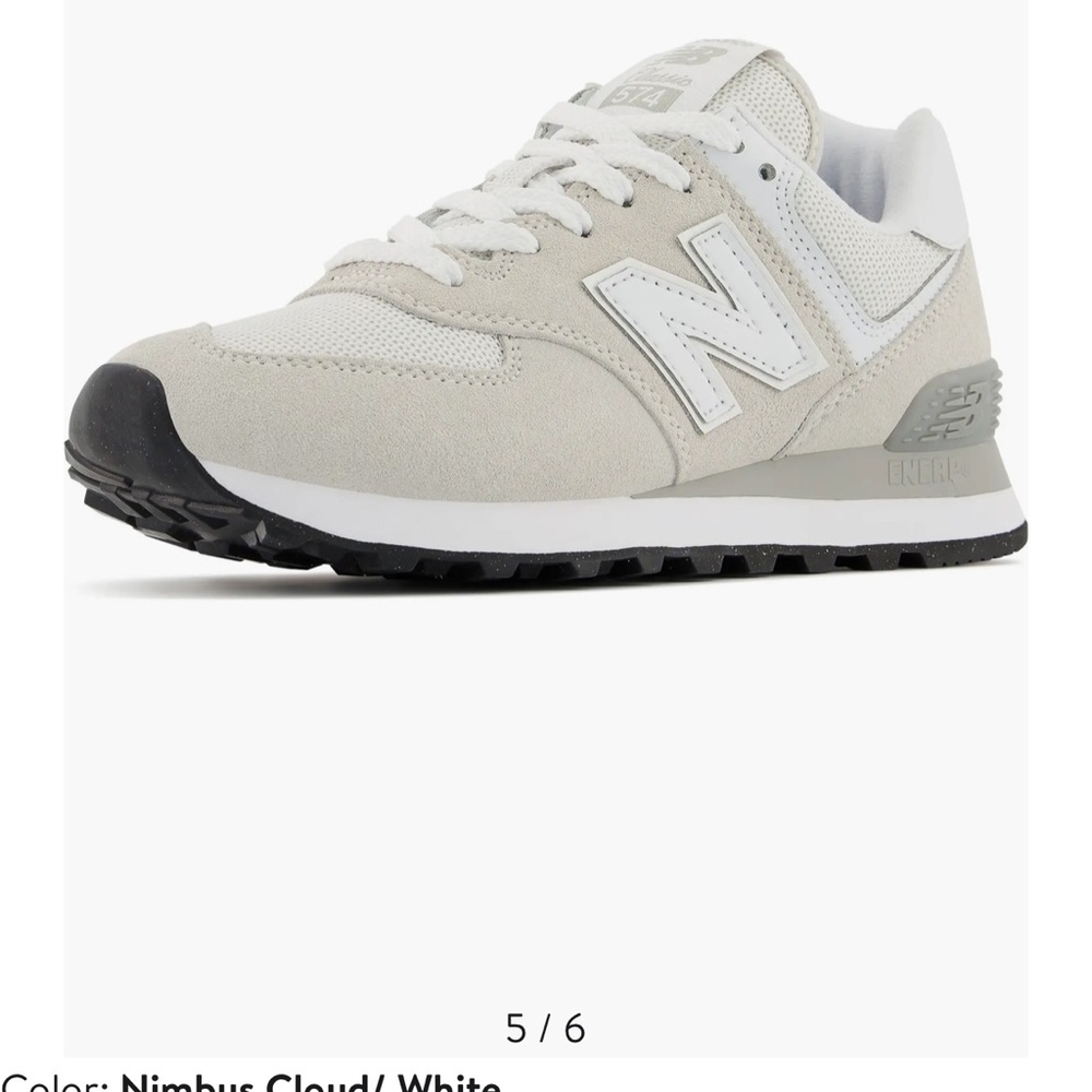 New Balance Gray and White Sneakers Classic Design
